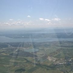 Flugwegposition um 11:42:46: Aufgenommen in der Nähe von Bodenseekreis, Deutschland in 1415 Meter